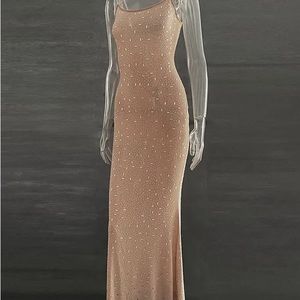 Diamond Modest Evening Dress
